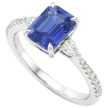 Afbeelding in Gallery-weergave laden, echte round diamant 4.50karaat ring close-up detail

