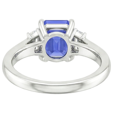 Afbeelding in Gallery-weergave laden, echte diamant 4karaat ring close-up detail
