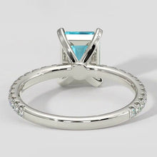 Afbeelding in Gallery-weergave laden, Ring Paraiba Toermalijn 1.50ct Smaragd Stijl

