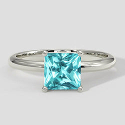 Ring Paraiba Toermalijn Kussen 1.25ct