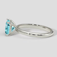 Afbeelding in Gallery-weergave laden, Ring Paraiba Toermalijn Kussen 1.25ct
