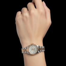 Afbeelding in Gallery-weergave laden, Roestvrij staal en geelgouden jubileum Rolex Datumjust wit Datumjust dameshorloge P2
