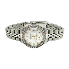 Afbeelding in Gallery-weergave laden, witte diamanten wijzerplaat Rolex
