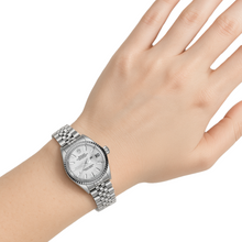Afbeelding in Gallery-weergave laden, Roestvrij stalen jubileumarmband dameshorloge Datumjust wijzerplaat Rolex eeuwigdurend P2
