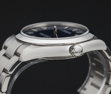 Afbeelding in Gallery-weergave laden, Rolex 31mm roestvrij staal blauwe Arabische wijzerplaat horloge
