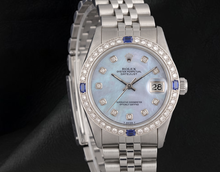 Afbeelding in Gallery-weergave laden, Rolex Date-just 31mm parelmoer herenhorloge
