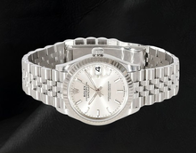 Afbeelding in Gallery-weergave laden, Rolex Datejust 31mm Zilver Lichtgevend Dameshorloge
