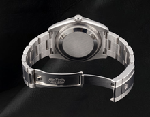 Afbeelding in Gallery-weergave laden, Rolex Datumjust 31 mm roestvrijstalen dameshorloge met zwarte Romeinse wijzerplaat
