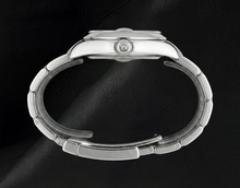Afbeelding in Gallery-weergave laden, Rolex Datumjust 31mm roestvrijstalen dameshorloge met roze index
