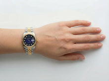 Afbeelding in Gallery-weergave laden, Rolex Datumjust 36 mm herenhorloge met diamanten wijzerplaat, gecanneleerde rand snel ingesteld
