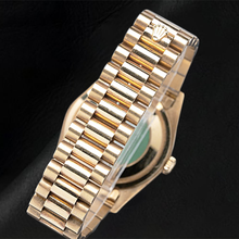 Afbeelding in Gallery-weergave laden, Rolex Yellow Gold met Edelsteen – zijaanzicht
