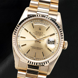 karaat Edelsteen Rolex in Yellow Gold