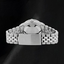 Afbeelding in Gallery-weergave laden, Rolex 31mm Roestvrij Staal Horloge met Roze Parelmoer Diamanten Wijzerplaat

