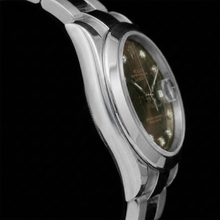 Afbeelding in Gallery-weergave laden, Rolex Stainless Steel met Fijne Diamant – zijaanzicht
