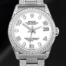Afbeelding in Gallery-weergave laden, Fijne Diamant Rolex – vooraanzicht
