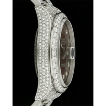 Afbeelding in Gallery-weergave laden, Diamant Rolex 26,5-karaat Stainless Steel – zijaanzicht

