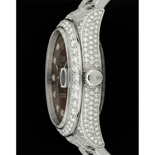 Afbeelding in Gallery-weergave laden, Tijdloos Diamant Rolex 26,5 karaat – hoekaanzicht
