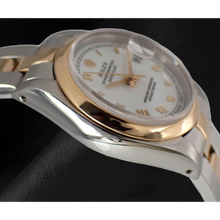 Afbeelding in Gallery-weergave laden, Edelsteen Rolex karaat Two Tone – vooraanzicht
