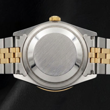 Afbeelding in Gallery-weergave laden, Rolex 16013 Datejust 36mm Champagne Tapijtmotief Diamanten Wijzerplaat Tweekleurig Horloge
