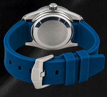 Afbeelding in Gallery-weergave laden, Rolex 1601 Datejust 36mm Horloge met Blauwe Diamanten Wijzerplaat
