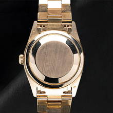 Afbeelding in Gallery-weergave laden, Rolex Yellow Gold met Edelsteen – zijaanzicht
