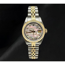 Afbeelding in Gallery-weergave laden, Rolex Datejust 26 mm Tweekleurig 18k dameshorloge uit 2002
