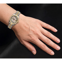 Afbeelding in Gallery-weergave laden, Rolex Datejust 26 mm Tweekleurig 18k dameshorloge uit 2002
