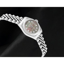 Afbeelding in Gallery-weergave laden, Rolex Datejust 26 mm Jaar 2002 Horloge Parelmoer Diamanten Wijzerplaat
