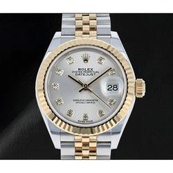 Natuurlijke Rolex Datejust Tweekleurig Prachtig Dameshorloge