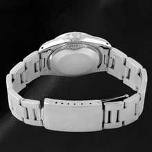 Afbeelding in Gallery-weergave laden, Rolex 31 mm roze parelmoer Diamant wijzerplaat Oyster Roestvrij staal horloge
