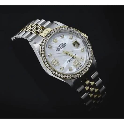 diamanten rand Rolex