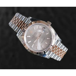 Natuurlijk Rolex 41mm Heren 126311 Datejust Horloge Tweekleurig 18K Goud