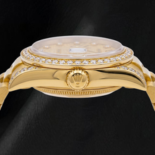 Afbeelding in Gallery-weergave laden, Rolex 68278 President 31 mm Champagne Jubilé Diamanten Wijzerplaat Geelgoud Horloge

