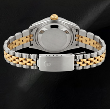 Afbeelding in Gallery-weergave laden, Rolex 6917 Datejust 26mm Rode Diamanten Wijzerplaat Tweekleurig Horloge
