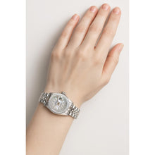 Afbeelding in Gallery-weergave laden, Rolex Dames Datejust Horloge Roestvrij Staal Natuurlijke Aarde Gemijnde Diamant Wijzerplaat Lunette P5
