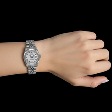 Afbeelding in Gallery-weergave laden, Rolex Dames Datejust Jubilee Armband Wit Romeins Wijzerplaat Horloge P5
