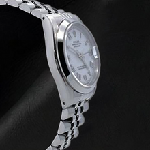 Afbeelding in Gallery-weergave laden, Rolex Dames Datejust Jubilee Armband Wit Romeins Wijzerplaat Horloge
