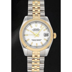 karaat Edelsteen Rolex in Two Tone