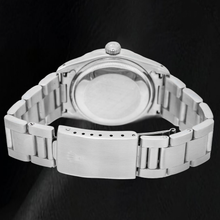 Afbeelding in Gallery-weergave laden, Rolex Date 1500 Horloge van Roestvrij Staal met Witte Romeinse Wijzerplaat 34mm
