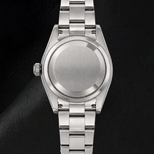 Afbeelding in Gallery-weergave laden, Rolex Date 15010 34mm Zilveren Diamanten Wijzerplaat Roestvrij Staal Horloge
