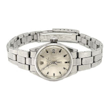 Afbeelding in Gallery-weergave laden, Rolex Date 26 mm Zilveren Stick Dial Roestvrijstalen Horloge

