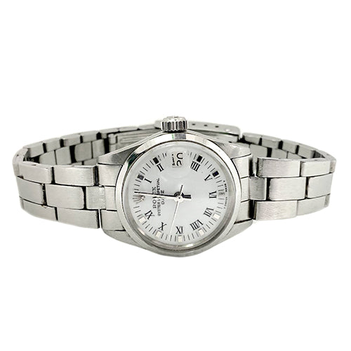 Rolex Date Wit Romeins