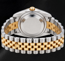 Afbeelding in Gallery-weergave laden, Rolex Datejust 116243 36mm Witte Florale Arabische Wijzerplaat Tweekleurig Horloge
