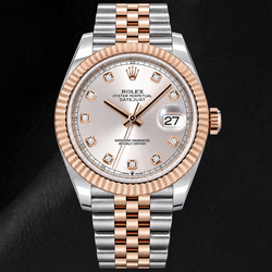 Rolex Datejust 126331 41mm Sundust Diamanten Wijzerplaat Tweekleurig Horloge