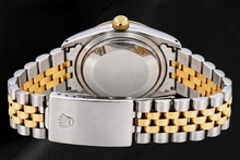 Afbeelding in Gallery-weergave laden, Rolex Datejust 16013 36mm Champagne Jubilee Diamanten Wijzerplaat Tweekleurig Horloge
