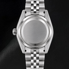 Afbeelding in Gallery-weergave laden, Rolex Datejust 16014 36mm Roestvrij Staal Horloge met Zilveren Romeinse Wijzerplaat
