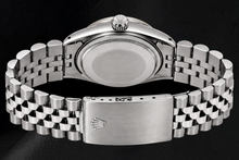 Afbeelding in Gallery-weergave laden, Rolex Datejust 1603 36mm Witte Romeinse Wijzerplaat Roestvrij Staal Horloge
