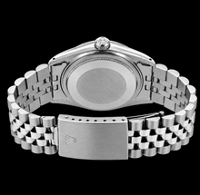 Afbeelding in Gallery-weergave laden, Rolex Datejust 16200 36mm Blauwe Diamanten Wijzerplaat Roestvrij Staal Horloge

