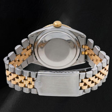 Afbeelding in Gallery-weergave laden, Rolex Datejust 16233 36mm Champagne Wijzerplaat met Streepindexen Tweekleurig Horloge
