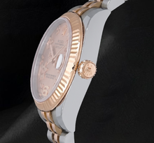 Afbeelding in Gallery-weergave laden, Rolex Datejust 178271 Zalmkleurige Florale Wijzerplaat 31 mm Tweekleurig Horloge
